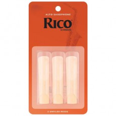 Rico by D'Addario Alto Sax Reeds, Strength 2.0 - 3-pack